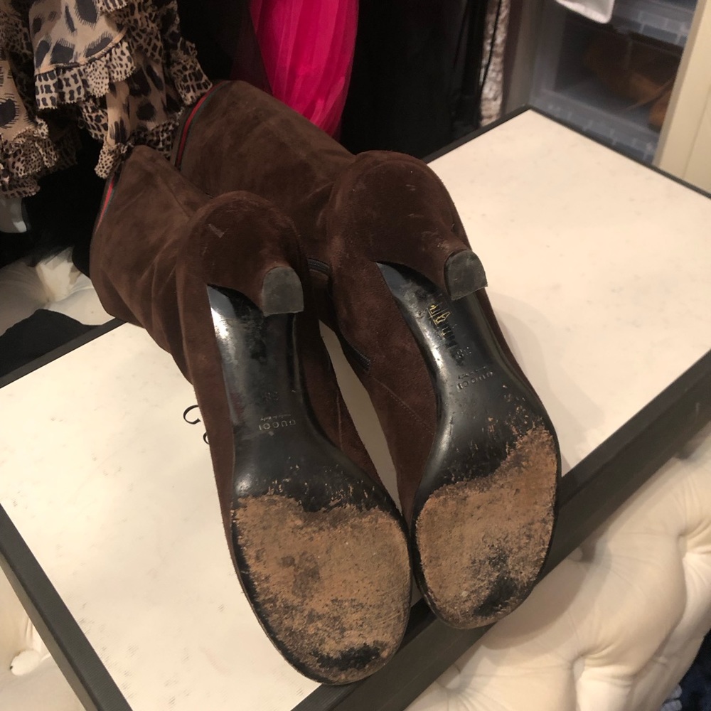 Dark brown Authentic Gucci boots - Picture 7 of 7